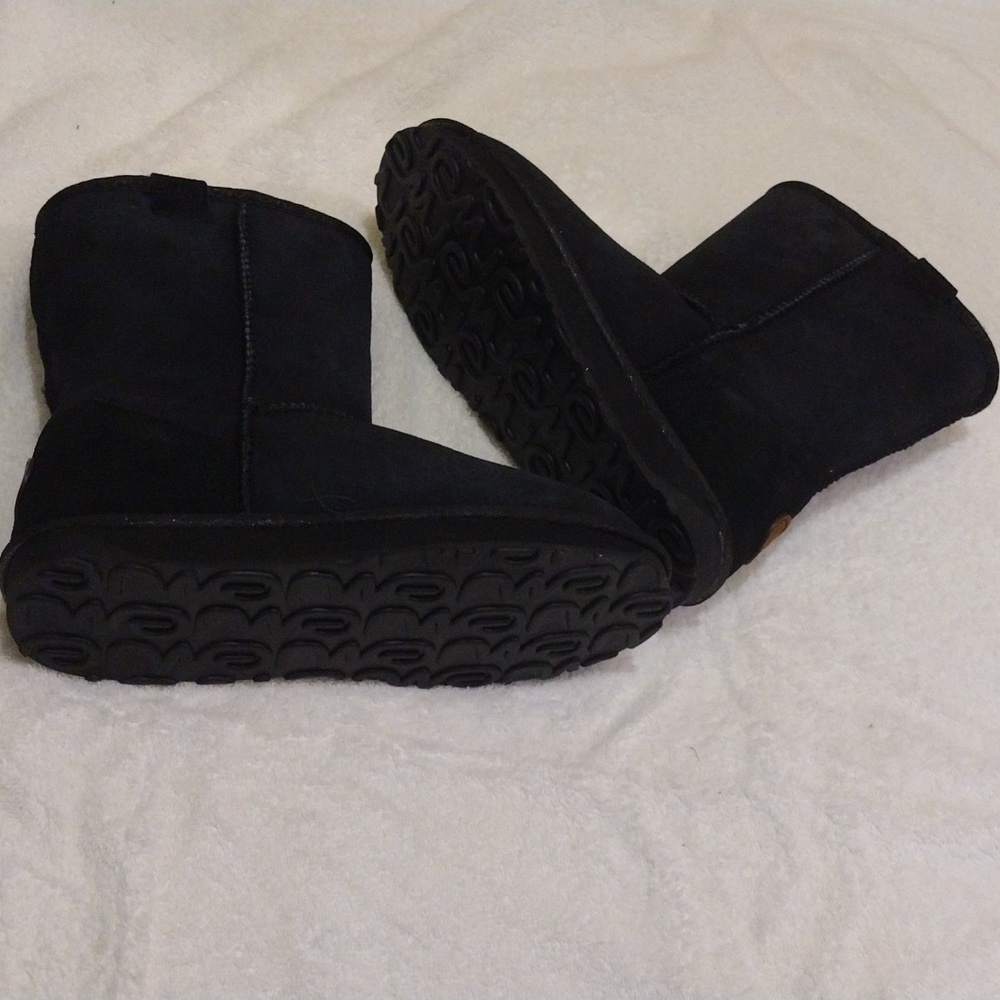 Emu boots- stinger lo - black/noir-size 7